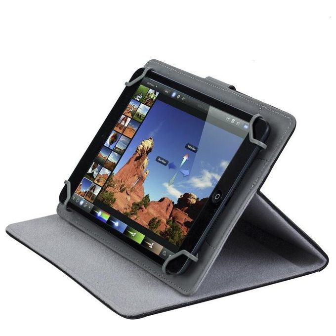 Rivacase 3017 Custodia Universale per Tablet 10'' Nero in Similpelle