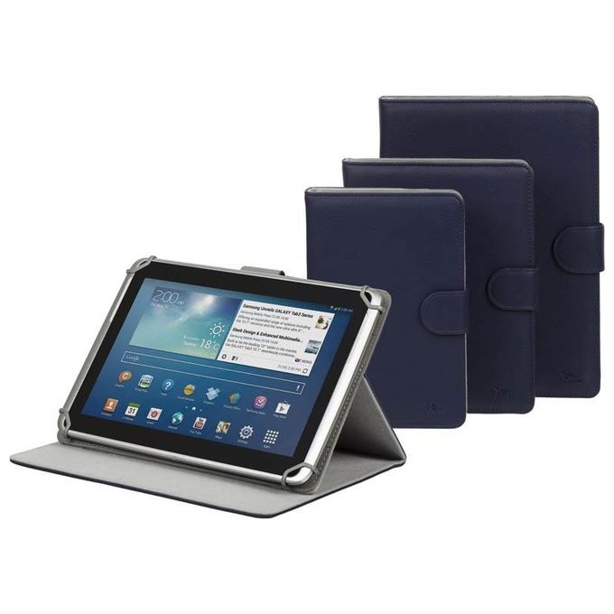 Rivacase 3017 Tablet Case 10,1'' Blu