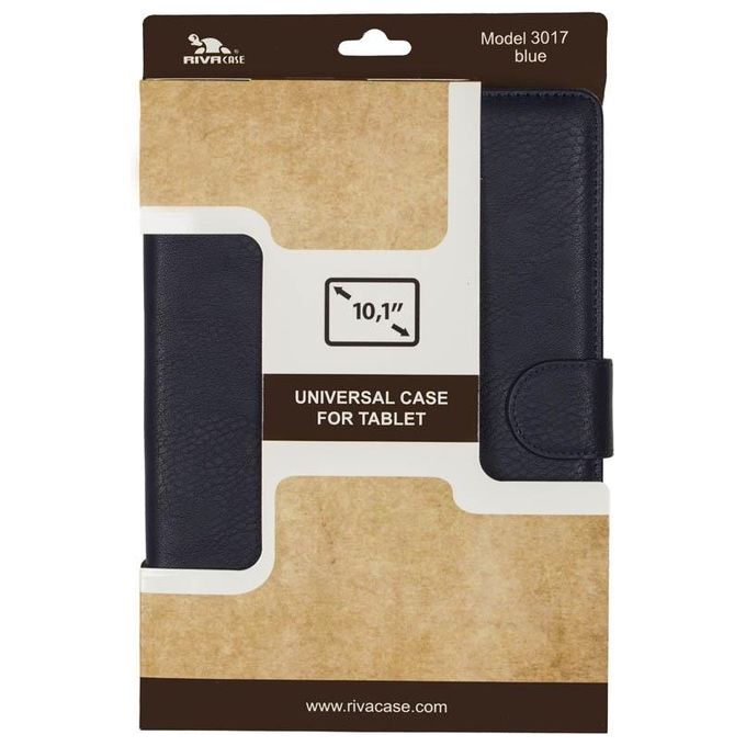 Rivacase 3017 Tablet Case 10,1'' Blu