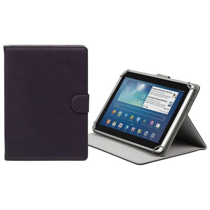 RivaCase 3017 Custodia Universale per Tablet da 10.1'' Viola