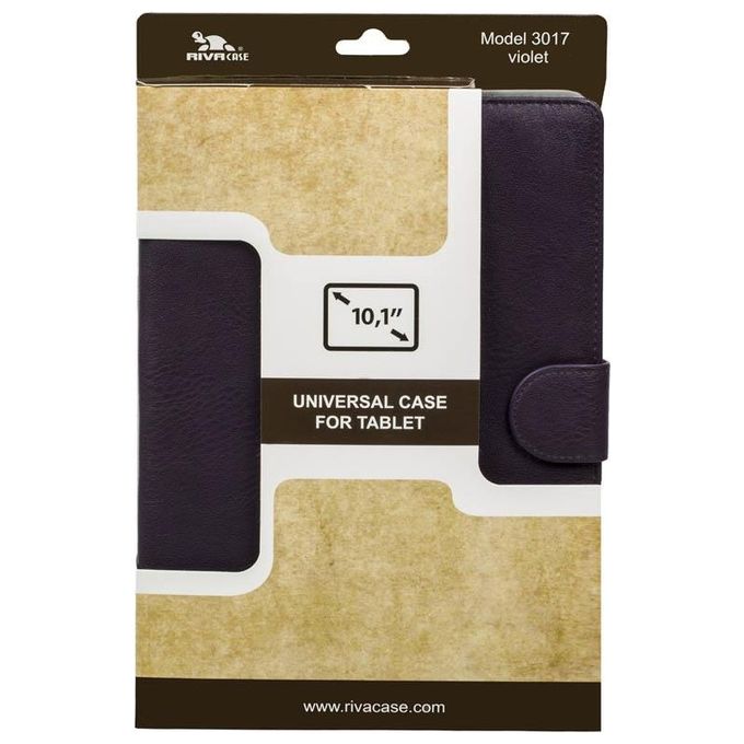 RivaCase 3017 Custodia Universale per Tablet da 10.1'' Viola