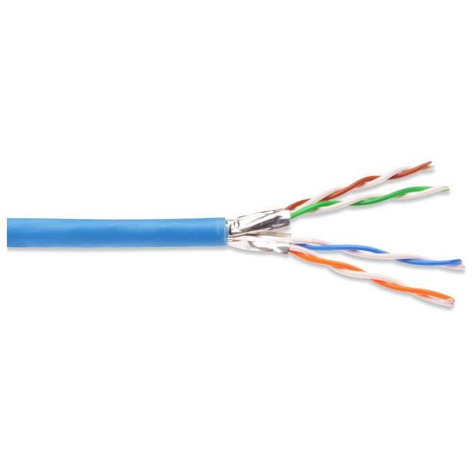 Digitus DK-1623-A-VH-1 Cavo di Rete Cat6a U-FTP Solido AWG23 LSZH 500 MHz 100 m colore Grigio
