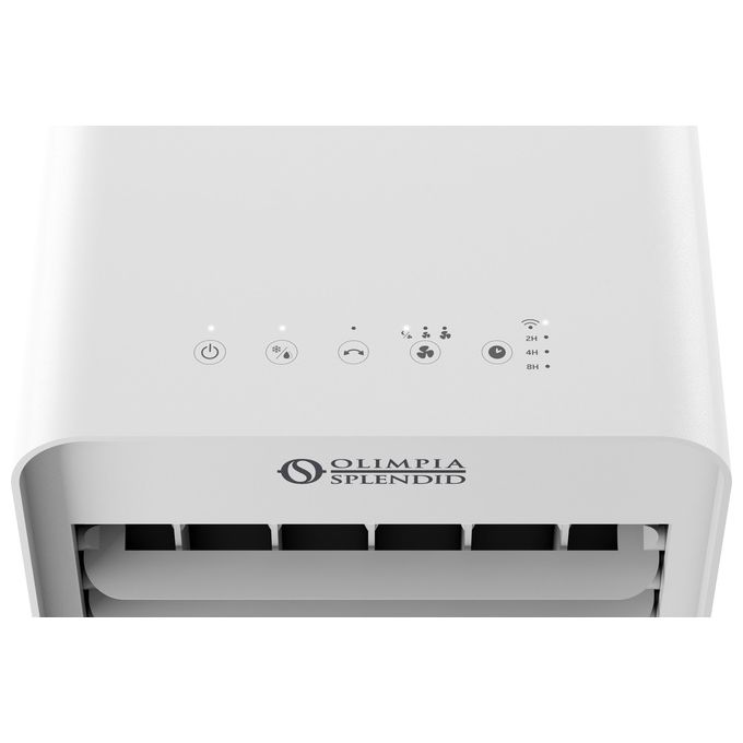 Olimpia Splendid 99242 Peler 10 WiFi Raffrescatore Evaporativo Torre 200 m3-h 3 velocita' serbatoio 10 L timer 8 h 60 W 55 dB colore Bianco