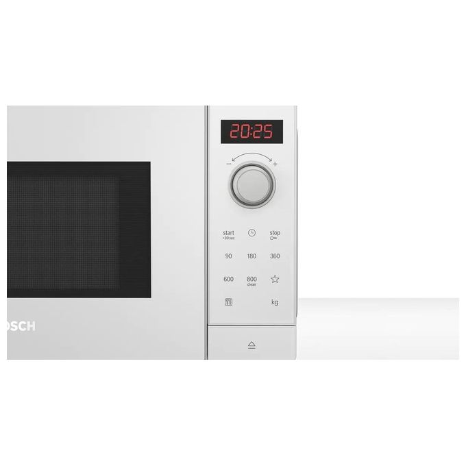 Bosch FFL023MW0 Serie 2 Forno a microonde da appoggio Solo microonde 20 L 800 W 7 Programmi Automatici colore Bianco