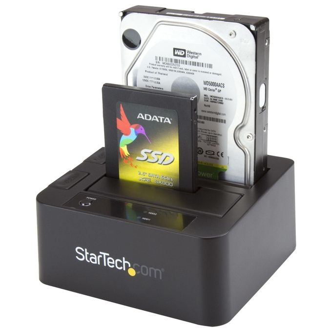 StarTech.com Esata-usb 3.0 Dual Hdd-ssd Dock Uasp Sata 6gbps 25-35'' Hdd