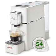 Polti PCEU0127 Coffea S15W Macchina da caffe' a Cialde E.S.E. 0,85 L 19 bar 1400 W 54 Cialde incluse colore Bianco