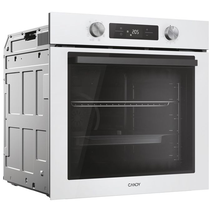 CANDY 33703920 Bake 600 Forno da incasso Elettrico Ventilato 78 L Classe A+ 9 Funzioni con App hOn Pulizia Idrolitica (59.5x59.5x56.8 cm) colore Bianco