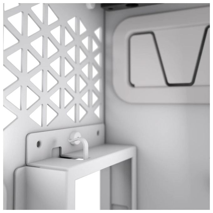 Corsair CC-9011260-WW 6500D AIRFLOW Custodia PC Midi Tower con Supporto Radiatore 360 mm e Pannello in Vetro Temperato colore Bianco