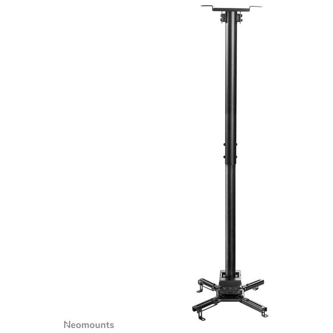 Neomounts CL25-540BL1 Supporto a soffitto per proiettore regolabile in altezza 60,5-90,5 cm capacita' 35 Kg rotazione 360° inclinazione ±20° colore Nero