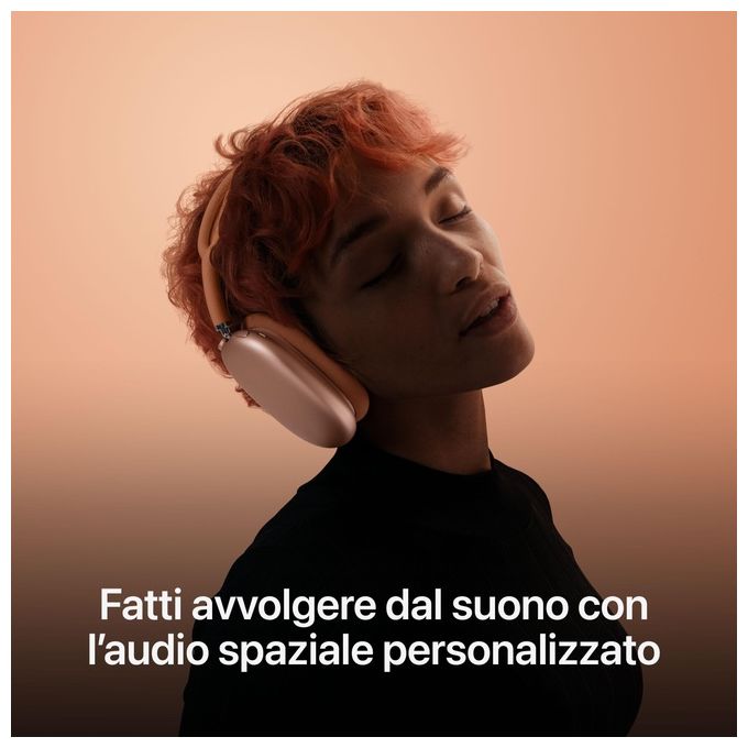 Apple, AirPods Max, Cuffie Over-Ear Wireless Bluetooth, Blu