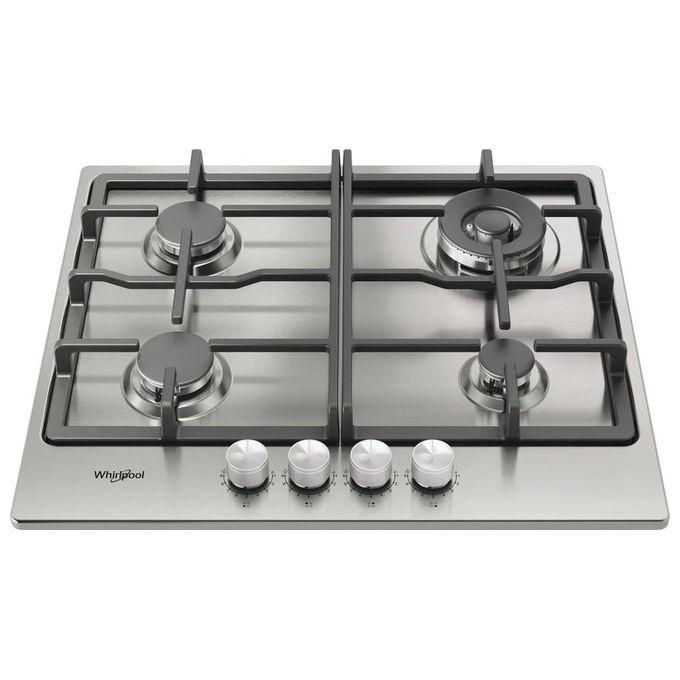 Whirlpool TGML661IX Piano cottura a gas 58 cm 4 fuochi 7800 W da incasso colore Inox