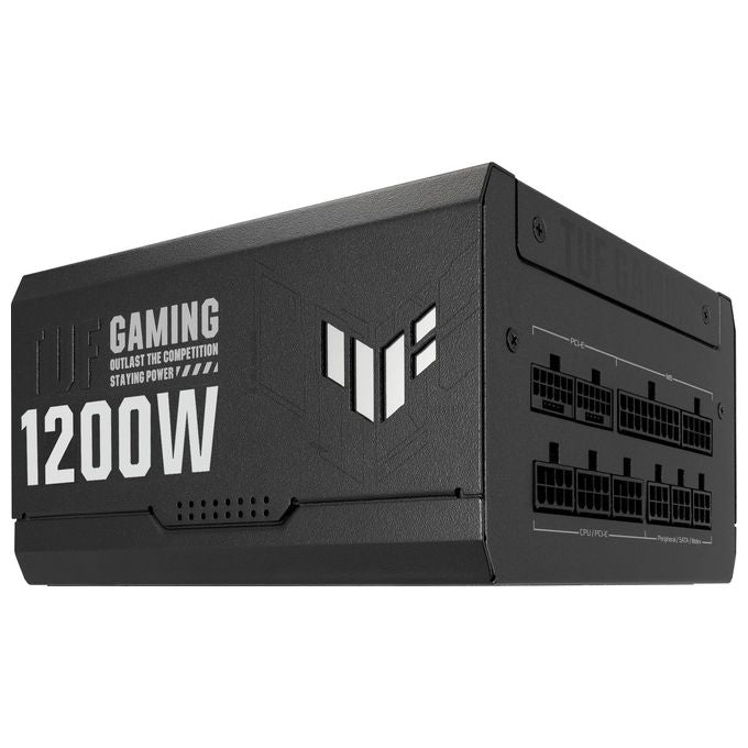 ASUS 90YE00S0-B0NA00 TUF Gaming Alimentatore 1200W 80+ Gold Modulare Componenti Militari Ventola Axial-tech colore Nero