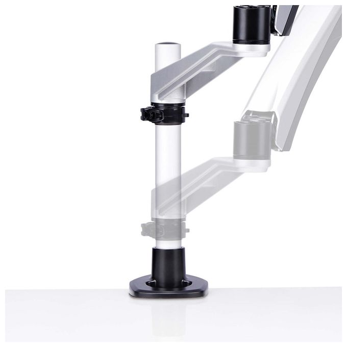 StarTech 1MP1ACG-MONITOR-ARM Supporto da scrivania per monitor Singolo VESA 75x75 100x100 mm Regolabile Altezza 27 cm Rotazione 360° Inclinazione 105° Estensione 59 cm colore Nero