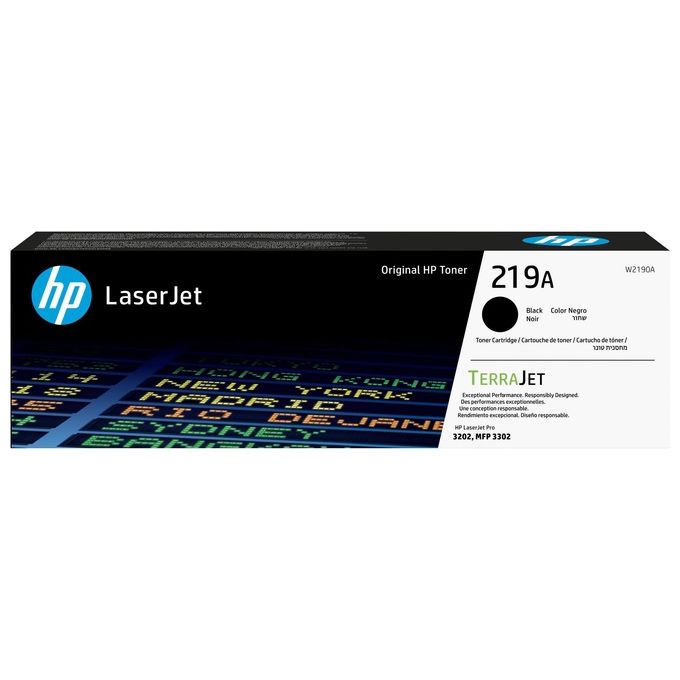HP W2190A 219A Toner Originale LaserJet 1300 pagine compatibile con LaserJet Pro 3202 3302 colore Nero