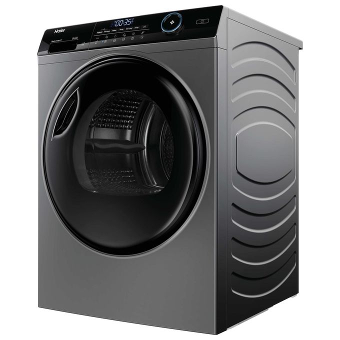 Haier HD80A3959RS I-Pro Serie 5 Asciugatrice Pompa di Calore 8 Kg Classe A+++ Inverter Wi-Fi (85x60x67,5 cm) colore Antracite