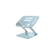 Atlantis P022-LS01-AP Supporto per Computer Portatile in Alluminio con Altezza Regolabile da 0 a 9 cm e Inclinazione da 0° a 90° colore Argento