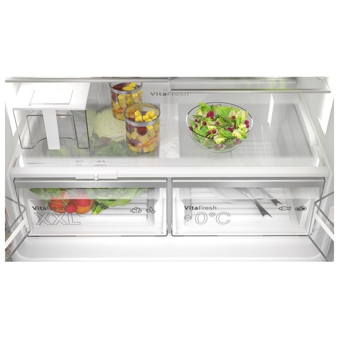 Bosch KFI96APEA Serie 6 Frigorifero Multidoor 574 L 183 cm Classe E 39 dB No Frost VitaFresh XXL colore Acciaio Spazzolato