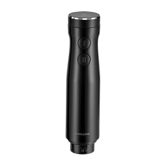 ZWILLING 1021605 Enfinigy Frullatore a immersione 800W 9 velocita' regolabili con funzione pulse Lama alettata Piranha Bicchiere 600 ml BPA-free colore Nero