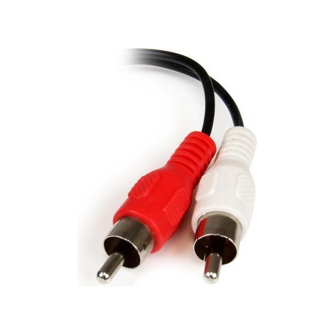 StarTech Cavo Audio Stereo Mini Jack Femmina da 3 5mm a 2 Rca Maschio