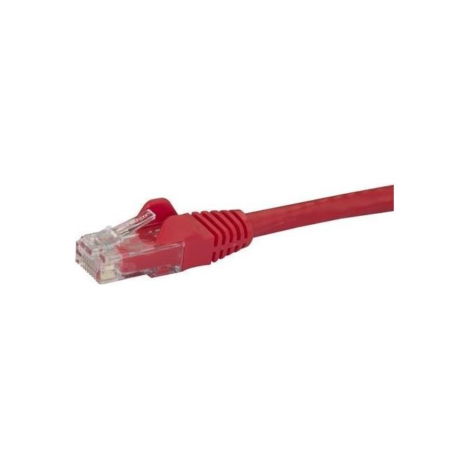 StarTech.com 2m Cat6 Red Snagless Gigabit Ethernet Rj45 cavo maschio maschio