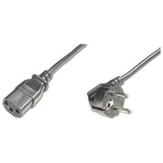 Digitus Cavo Alimentazione Mt. 0,75 Spina Tedesca 10-16 Ampere 90 Gradi 250 V- Presa Iec Vde