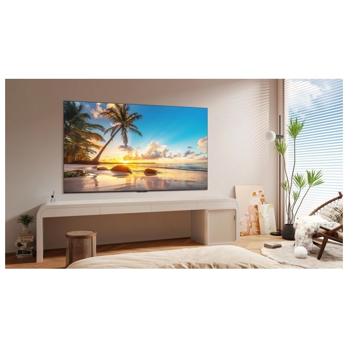 TCL 43P79B Serie P7 Smart TV LED 43'' 4K Ultra HD Google TV Dolby Atmos colore Titanio