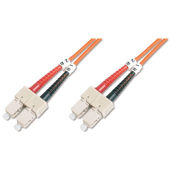 Digitus cavo fibra ottica sc a sc multimode duplex 50-125 mt.10 (al-5scsc-10i)