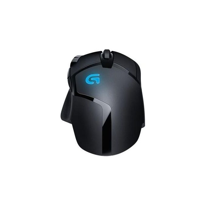 Logitech G402 Hyperion Fury FPS Mouse Gaming Usb Ottico Nero