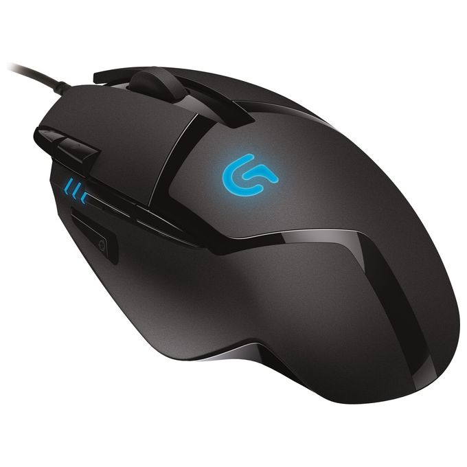 Logitech G402 Hyperion Fury FPS Mouse Gaming Usb Ottico Nero