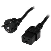 StarTech Cavo alimentazione PC Schuko a C19 - Cavo di Rete PC Schuko CEE7 a IEC 320 C19 - 2m