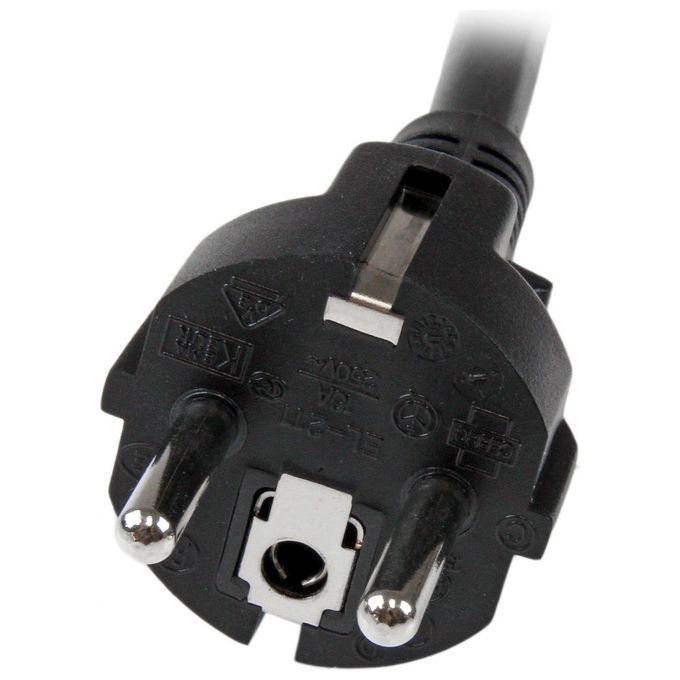StarTech Cavo alimentazione PC Schuko a C19 - Cavo di Rete PC Schuko CEE7 a IEC 320 C19 - 2m