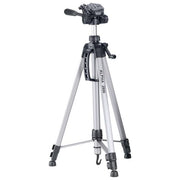 Cullmann ALPHA 2800 Alpha Treppiede con Testa a 3 Vie e Sistema di Sgancio Rapido Altezza Max 184.5 cm Peso 1.25 Kg colore Argento