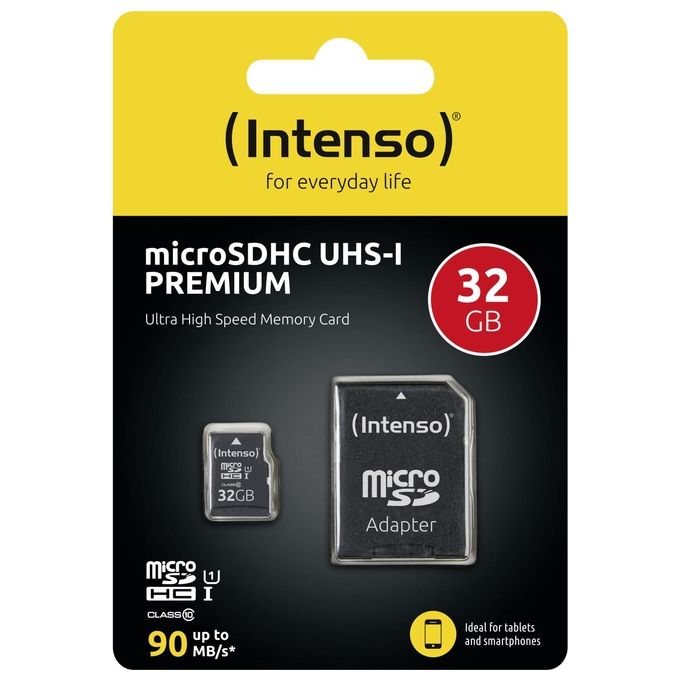 Intenso Microsd card 32Gb Sd-hc Uhs-i