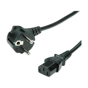 Itb 19.08.1018 Cavo di Alimentazione 1,8mt Schuko con Spina Angolare IEC320 C13 - CEE 7-7