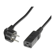 Link cavo di alimentazione connettori spina tedesca shuko ec320 - c19 16a 2.0 mt.