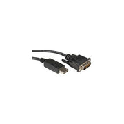 ITB Cavo e Adattatore Video 2mt Dvi-D Displayport Nero