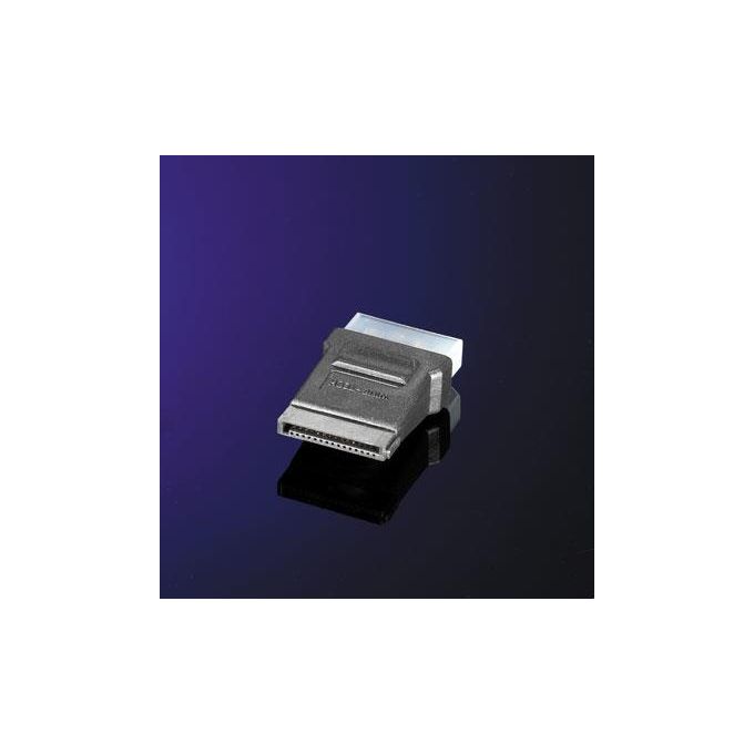 Link Cavo Adattatore Alimentazione Sata 15 Poli A 90 Gradi - 4 Pin Molex Cm.0.15
