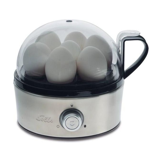 Solis 81947 Egg Boiler and More Eierkocher 7 uova 400 W Acciaio inox colore Acciaio inox