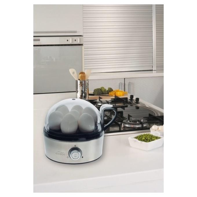Solis 81947 Egg Boiler and More Eierkocher 7 uova 400 W Acciaio inox colore Acciaio inox