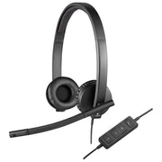 Logitech H570e Cuffie con Microfono USB Cancellazione di Rumore Compatibili con PC-Mac-Laptop