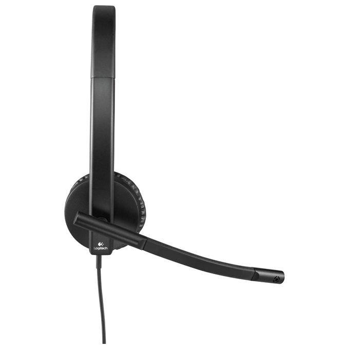 Logitech H570e Cuffie con Microfono USB Cancellazione di Rumore Compatibili con PC-Mac-Laptop