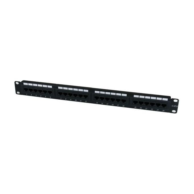 StarTech Patch Panel Cat 6 a 24 porte 1U Pannello di cablaggio per rete Cat6