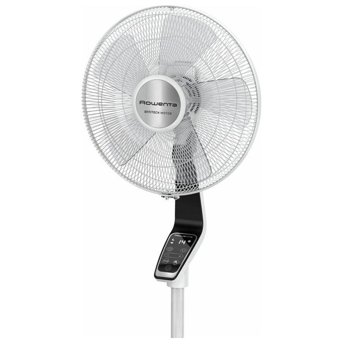 Rowenta VU5690 Turbo Silence Extreme Ventilatore a Piantana 40 cm 14 Velocita' 3990 m³-h 35 dB Telecomando colore Nero