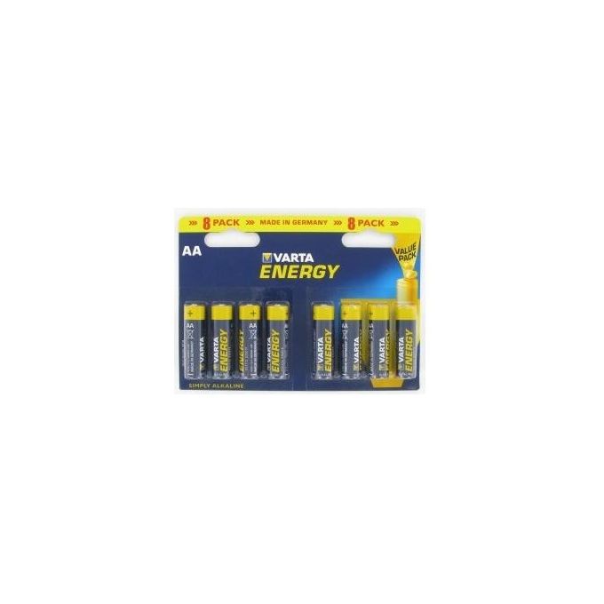 Varta BV-8 AA Energy Alcalina 8 Pezzi