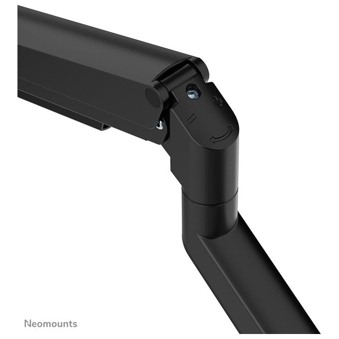 Neomounts W128881659 NEXT Slim Braccio da Scrivania per Monitor 17''-35'' 9 Kg VESA 100x100 mm con Molla a Gas colore Nero