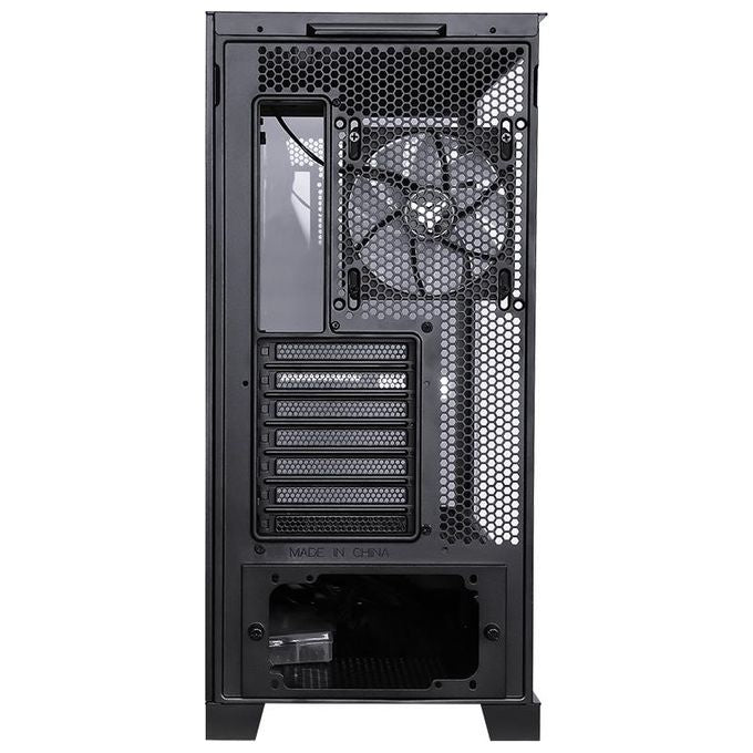 Itek ITGCASB45B SHOWBUI PC Case Tower Gaming ATX 4 Ventole ARGB 12cm 2xUSB3 Type-C Pannello Vetro Temperato colore Nero