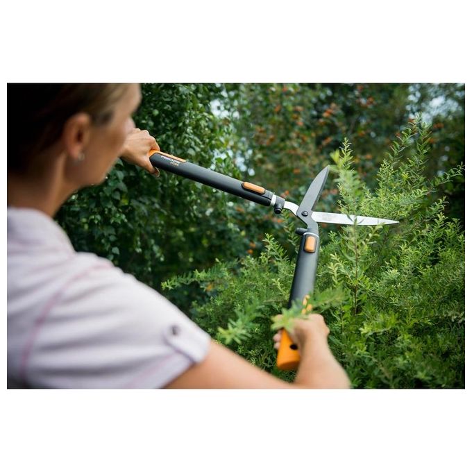 Fiskars SmartFit HS86 Cesoie Telescopiche per Siepi