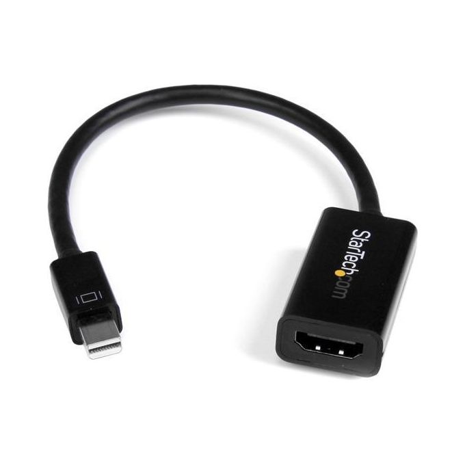 StarTech Adattatore mini DisplayPort a HDMI 4k a 30Hz - Convertitore audio - video attivo  mDP 1.2 a HDMI 1080p per MacBook Air - Mac Book Pro