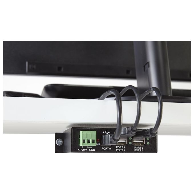 StarTech Resistente hub USB per settore industriale a 4 porte predisposto per il montaggio
