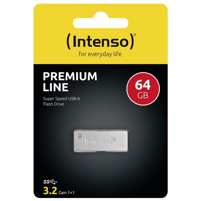 Intenso Premium Line Chiavetta Usb 64Gb Usb 3.0